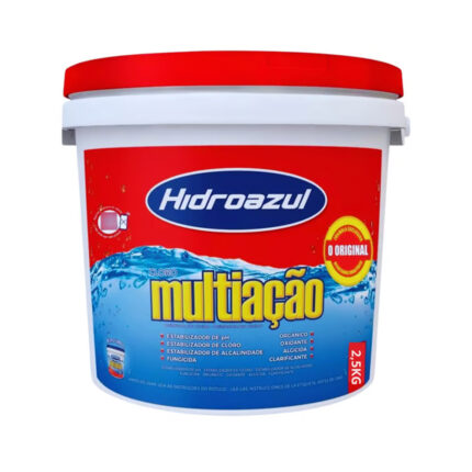 CLORO MULTIAÇÃO 2,5KG - HIDROAZUL